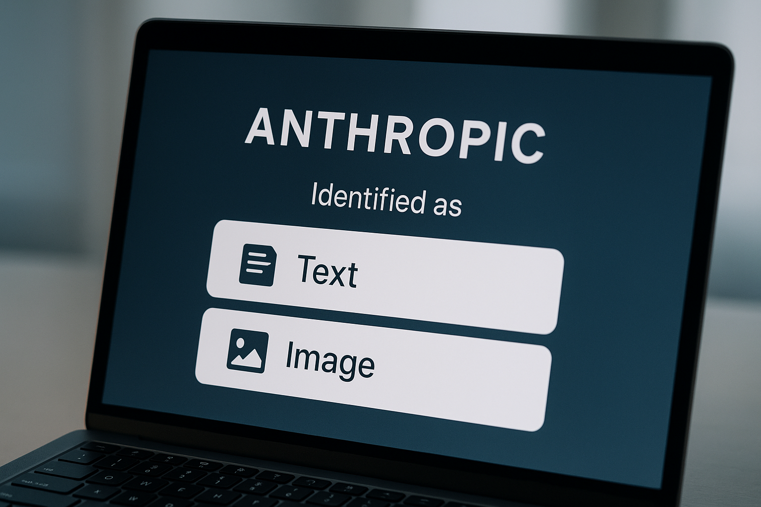 Imagem editorial sobre Anthropic vai identificar textos e imagens gerados pelo Claude