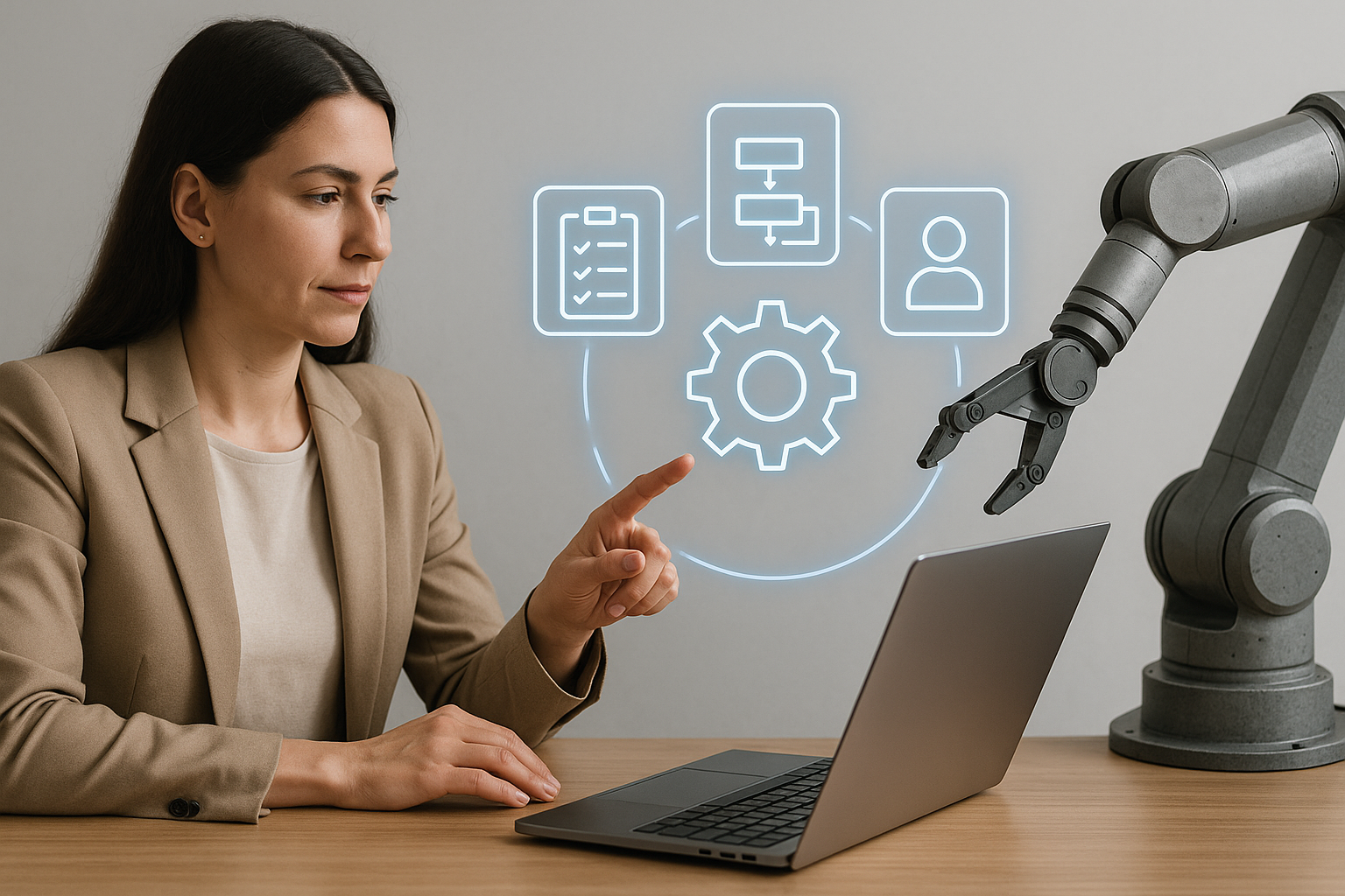 Imagem editorial sobre Automação de processos não é só sobre tecnologia