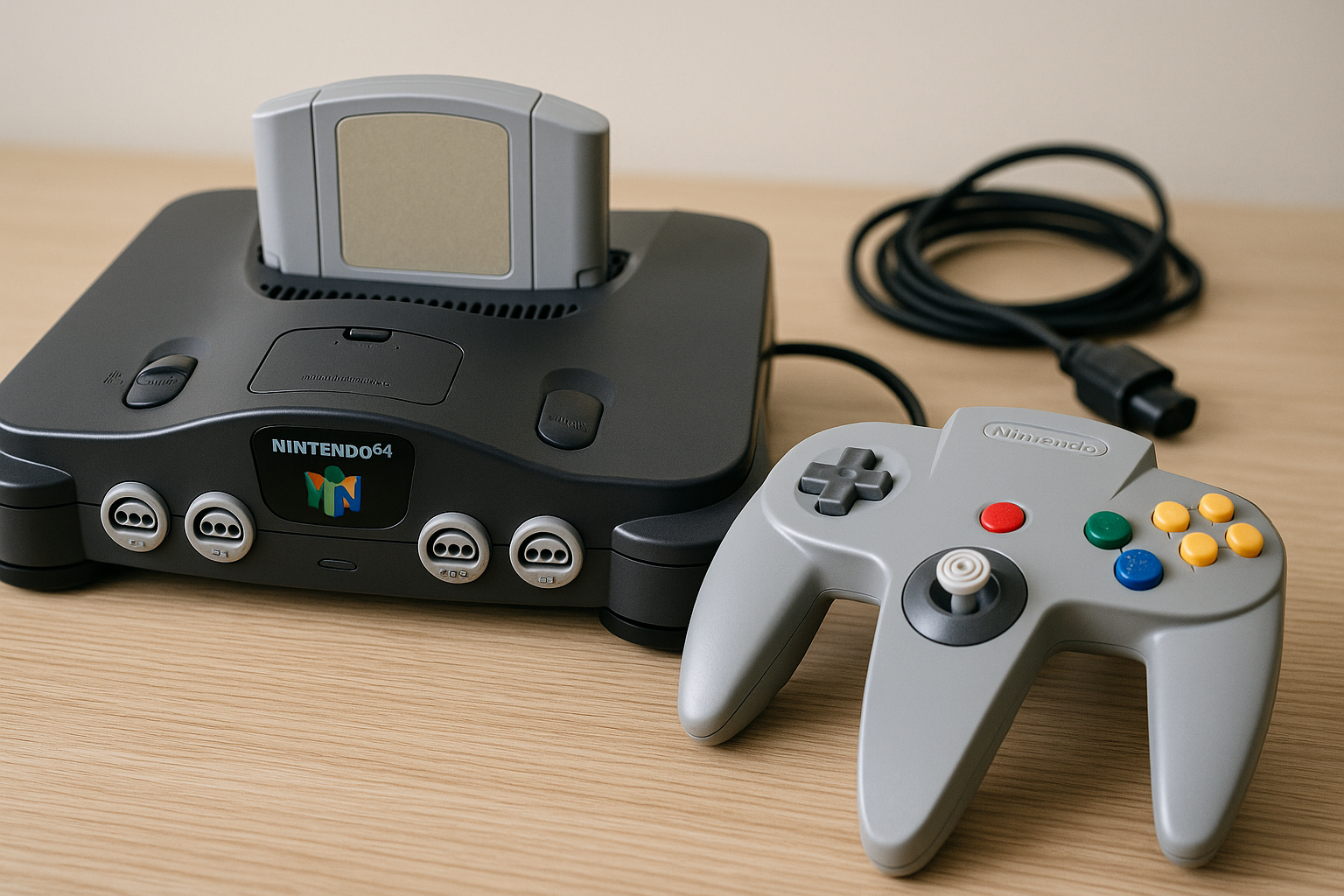 Imagem editorial sobre Nintendo 64 completa 30 anos! Veja como ele mudou a história dos games